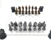 Set sah Mayer Chess MC-6061, sticlă și rășină, înălțime 8 cm