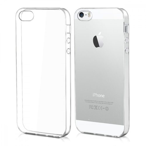 Pouzdro pro Apple iPhone 5 / iPhone 5s / iPhone SE, silikonové, průhledné, 26350.03