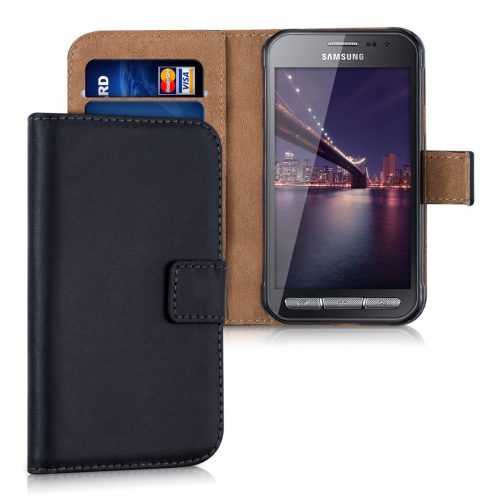 Pouzdro pro Samsung Galaxy Xcover 3, Ekologická kůže, Černá, 31506.01