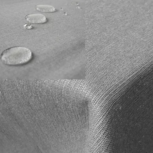 Ubrus Leinenlook Jemidi, 135 x 200 cm, šedý, polyester, 55262.25.08