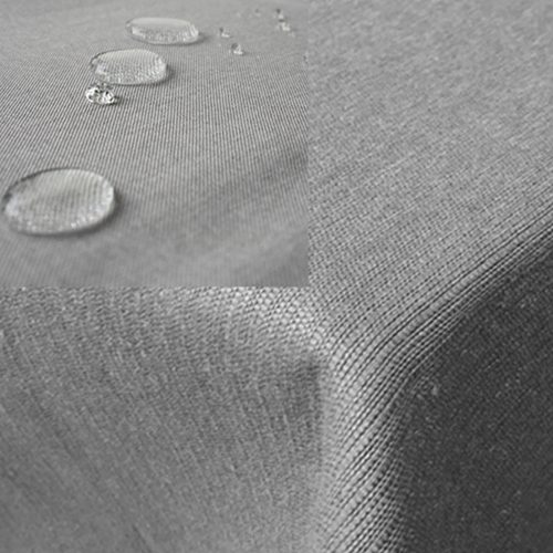 Ubrus Leinenlook Jemidi, 130 x 340 cm, šedý, polyester, 55262.25.12