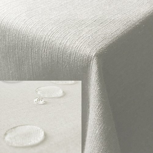 Ubrus Leinenlook Jemidi, 135 x 180 cm, bílý, polyester, 55262.02.07