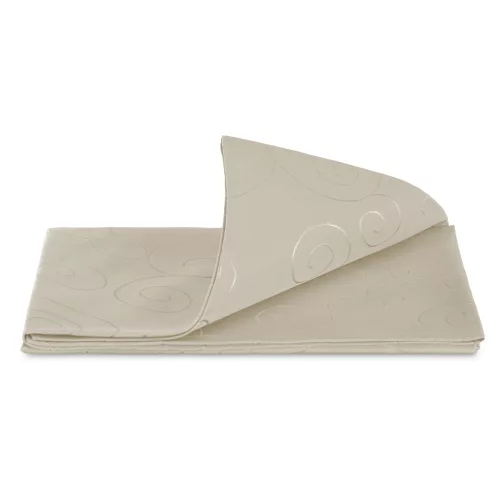 Kulatý ubrus s ornamentem Jemidi, 135 cm, krémový, polyester, 55264.16.21