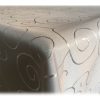 Ubrus s ornamentem Jemidi, 130 x 260 cm, hnědý, polyester, 55264.25.12