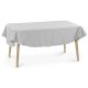 Oválný ubrus s ornamentem Jemidi, 160 x 220 cm, hnědý, polyester, 55264.25.27