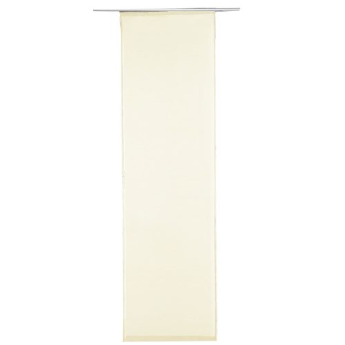 Jemidi panelová záclona s lamelou, 60 x 245 cm, krémová, polyester, 55265.16