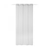 Pauline neprůhledná záclona s kroužky Jemidi, 140 x 245 cm, bílá, polyester, 55271.02