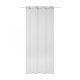 Pauline neprůhledná záclona s kroužky Jemidi, 140 x 245 cm, bílá, polyester, 55271.02
