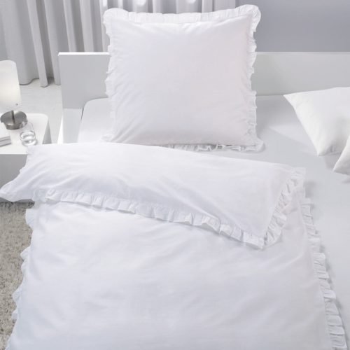 Povlečení na polštář a polštář Jemidi, 135 x 200 cm, Bílá, Bavlna, 55009.01