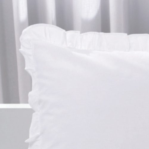 Povlečení na polštář a polštář Jemidi, 135 x 200 cm, Bílá, Bavlna, 55009.01