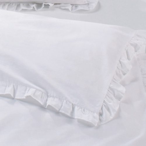 Povlečení na polštář a polštář Jemidi, 135 x 200 cm, Bílá, Bavlna, 55009.01