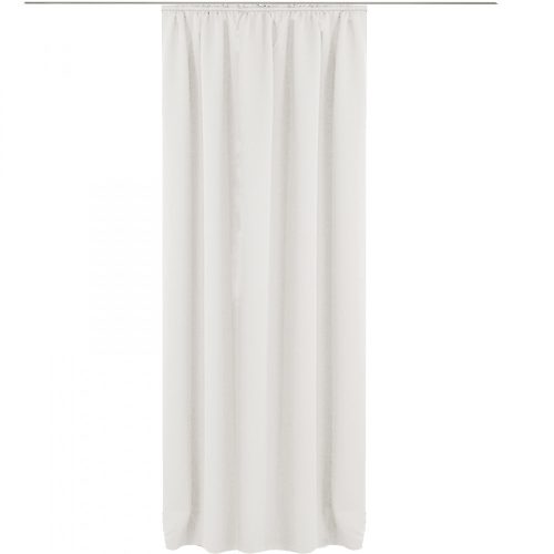 Záclona Jemidi s volánem, 140 x 245 cm, bílá, polyester, 55276.02.01