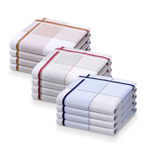 Sada 12 kapesníků na břicho Jemidi, 40 x 40 cm, Multicolour, bavlna, 55059.04