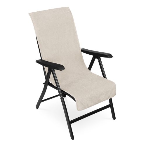 Potah na křeslo Jemidi, 60 x 130 cm, šedý, organická bavlna, 54895.11