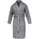 Homelevel Unisex župan, 3XL, šedý, organická bavlna, 54845.22.33