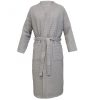 Unisex vaflový župan Homelevel, 4XL, šedý, z organické bavlny, 54916.22.34