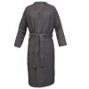 Unisex župan Waffle Pique Homelevel, S, Šedá, Organická bavlna, 54916.73.1
