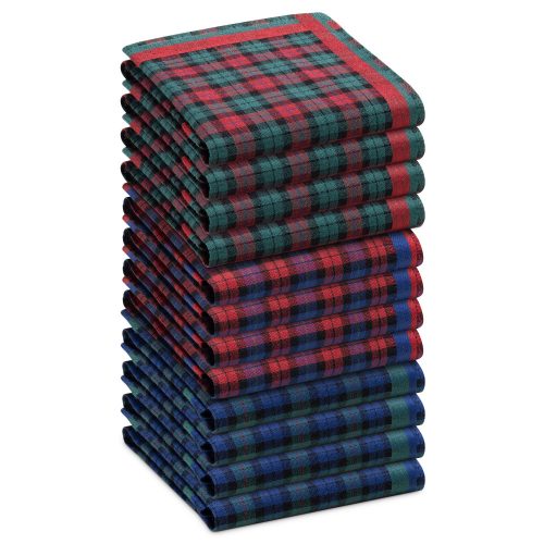 Sada 12 kapesníků na břicho Jemidi, 30 x 30 cm, Multicolour, bavlna, 55064.05