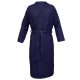 Unisex vaflový župan Homelevel, 6XL, modrý, organická bavlna, 54916.04.36
