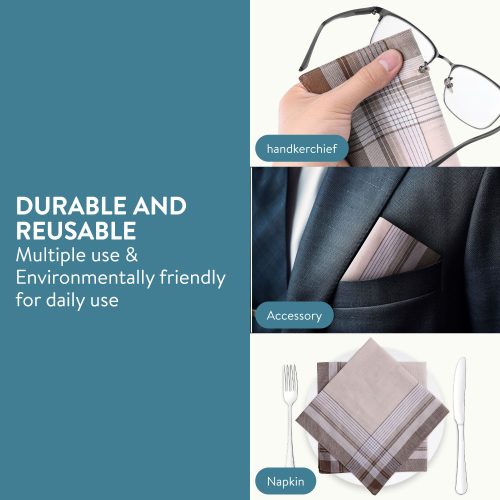 Sada 12 kapesníků na břicho Jemidi, 40 x 40 cm, Vícebarevné, Bavlna, 55059.11