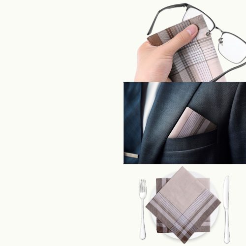 Sada 12 kapesníků na břicho Jemidi, 40 x 40 cm, Vícebarevné, Bavlna, 55059.11