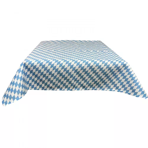 Čtvercový ubrus Jemidi, 90 x 90 cm, modrý, polyester / bavlna, 55318.32