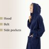 Dětský župan Homelevel, 152, Modrá, Organická bavlna, 54864.17.39