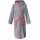 Látkový župan Homelevel, 5XL, šedý/růžový, organická bavlna, 54856.10.35