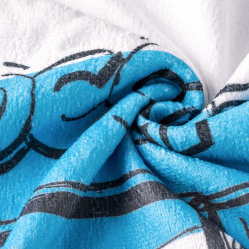 Dětské koupací pončo Homelevel, 8-11 let, Vícebarevné, Organická bavlna, 54931.32.01