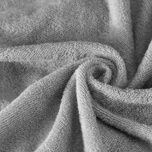 Dětské koupací pončo Homelevel, 10-13 let, Šedá, Organická bavlna, 54880.25.43