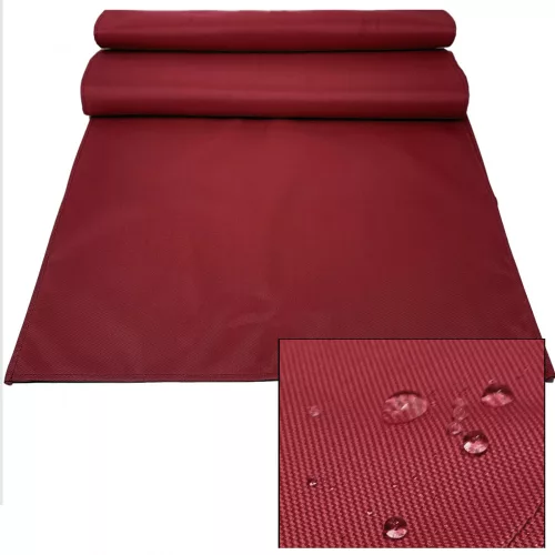Jemidi nepromokavý venkovní ubrus, 50 x 200 cm, Bordo, Polyester, 55315.13.01