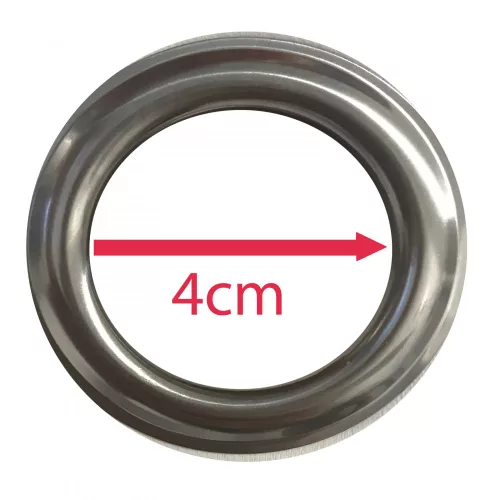 Stella neprůhledná záclona s kroužky Jemidi, 300 x 245 cm, Šedá, Polyester, 55288.25.01