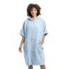 Unisex pončo Homelevel, S-M, modré, z organické bavlny, 54881.23.19