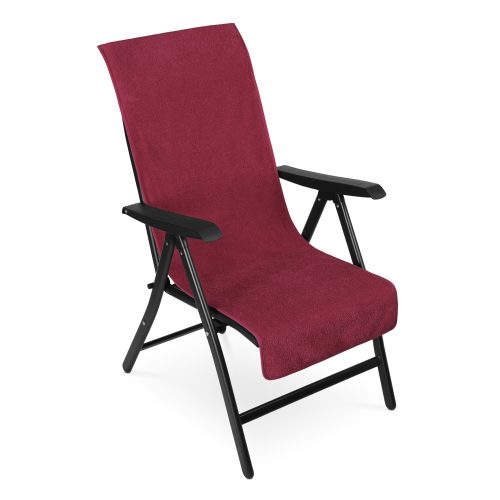 Potah na židli Jemidi, 60 x 130 cm, Červená, BIO bavlna, 54895.13