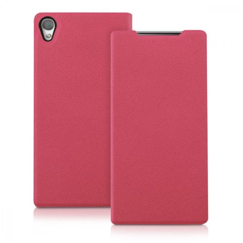 Pouzdro pro Sony Xperia Z5 Premium, Ekologická kůže, Růžové, 35010.08