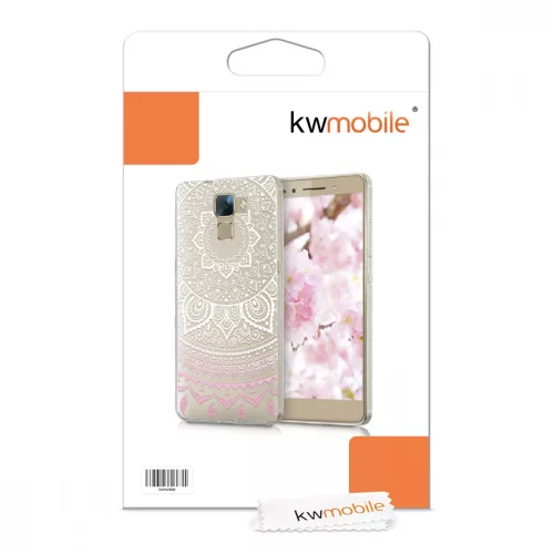 Pouzdro pro Huawei Honor 7, silikonové, růžové, 35164.01