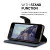 Pouzdro pro Apple iPhone 5 / iPhone 5s / iPhone SE, textilní, modré, 35222.17