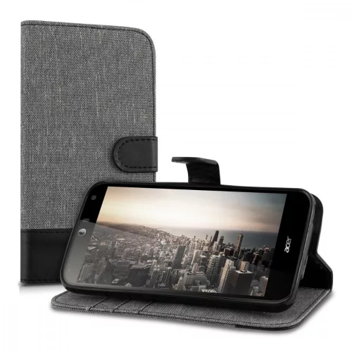 Pouzdro pro Acer Liquid Z630, textilní, šedé, 37525.22