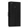 Kryt pro Huawei P9 Lite, eko kůže, černý, 38039.01