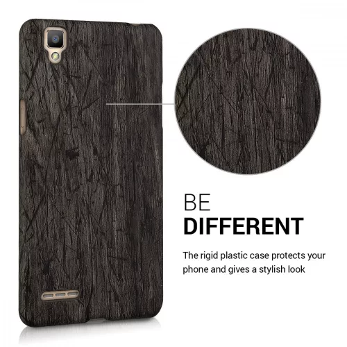 Pouzdro pro OPPO F1, Polykarbonát, Hnědá, 38776.18