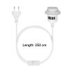 Adaptérový kabel 3,5 m se zásuvkou E27 a vypínačem, Kwmobile, bílý, PVC, 38942