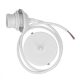 Adaptační kabel 80cm se zásuvkou E27 na strop, Kwmobile, Bílá, PVC, 38943