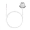 Adaptační kabel 80cm se zásuvkou E27 na strop, Kwmobile, Bílá, PVC, 38943