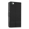 Pouzdro pro Huawei P8 Lite, textilní, černé, 35223.73