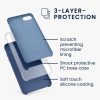 Pouzdro pro Apple iPhone 8 / iPhone 7 / iPhone SE 2, silikonové, modré, 40225.17
