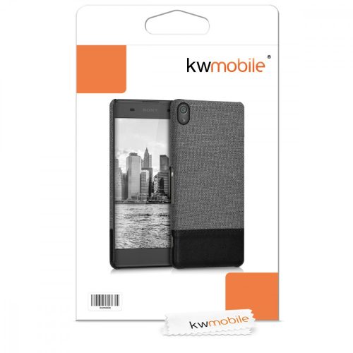 Pouzdro pro Sony Xperia XA, textilní, šedé, 40421.22