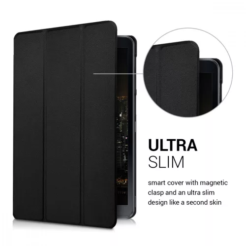 Pouzdro pro Samsung Galaxy Tab A 10.1 (S-Pen) (2016), ekokůže, černá, 40444.01