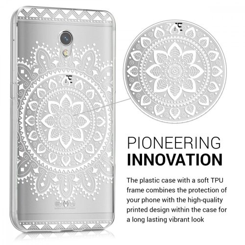 Pouzdro pro ZTE Blade V7, silikonové, bílé, 38685.06