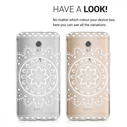 Pouzdro pro ZTE Blade V7, silikonové, bílé, 38685.06