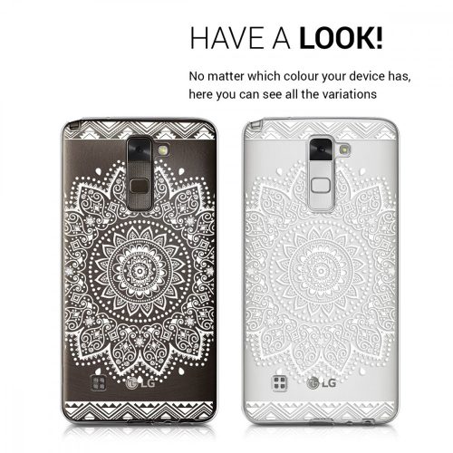 Pouzdro pro LG Stylus 2, silikonové, bílé, 39038.03